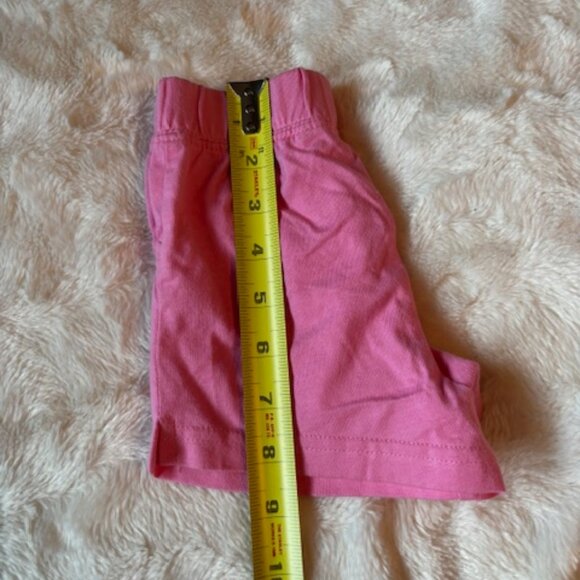 2/$25 Okie Dokie Pink Baby Infant Shorts Girls Elastic Waist Size 12 MTHS EUC - Picture 6 of 7